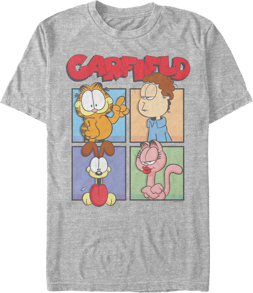 Character Boxes Garfield T-Shirt
