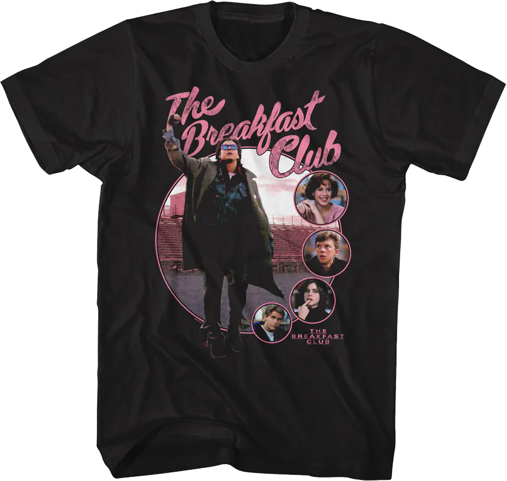 Character Circles Breakfast Club T-Shirt