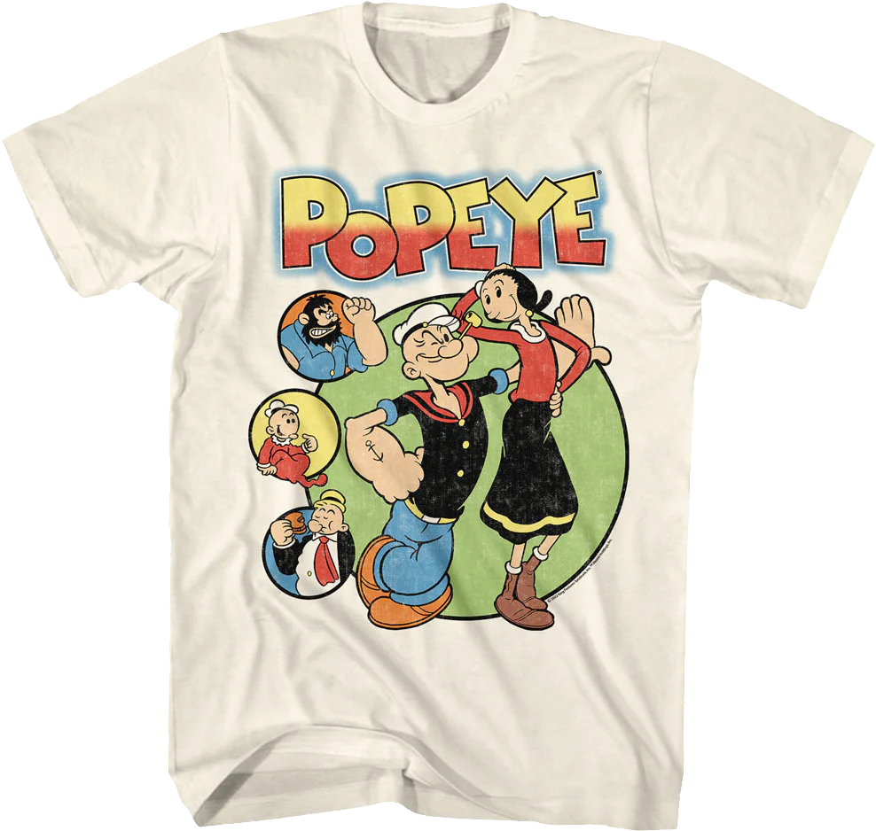 Character Circles Popeye T-Shirt