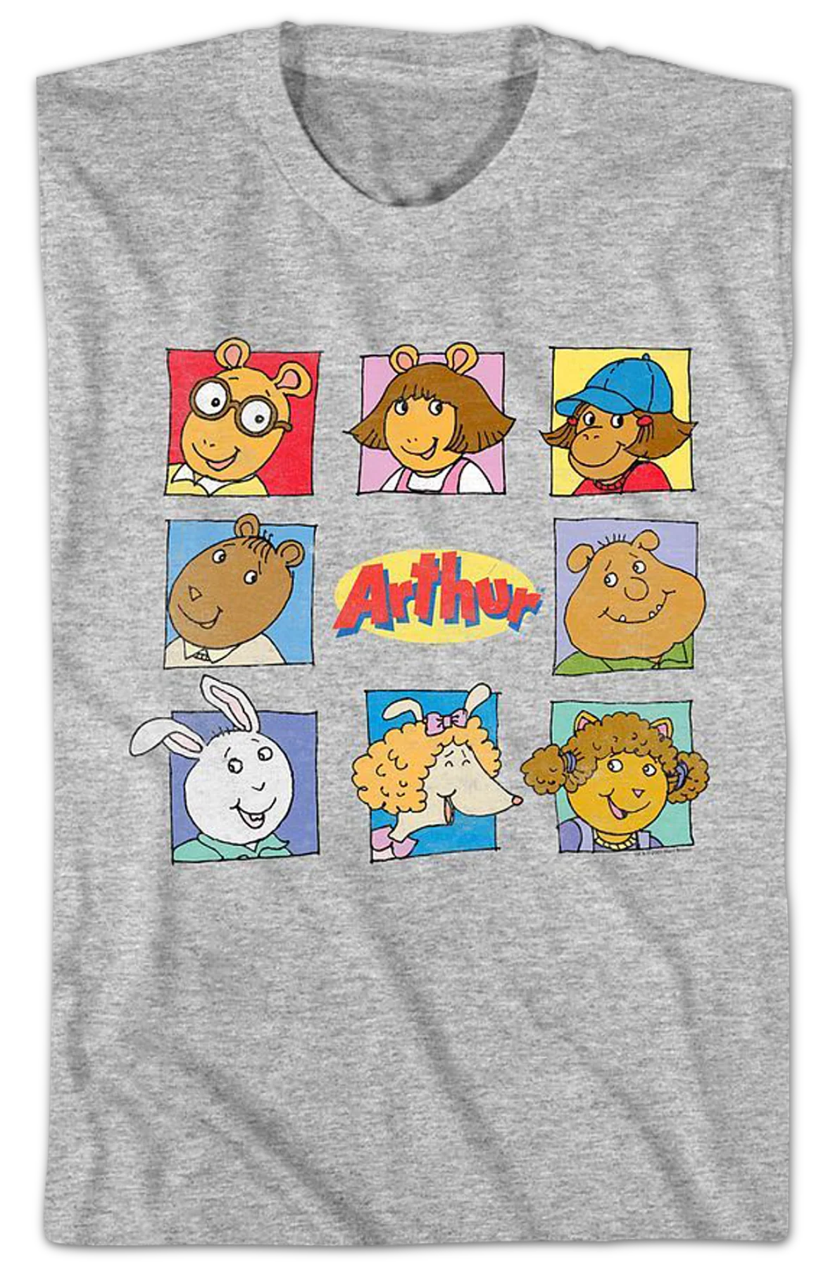Character Panels Arthur T-Shirt - Image 2