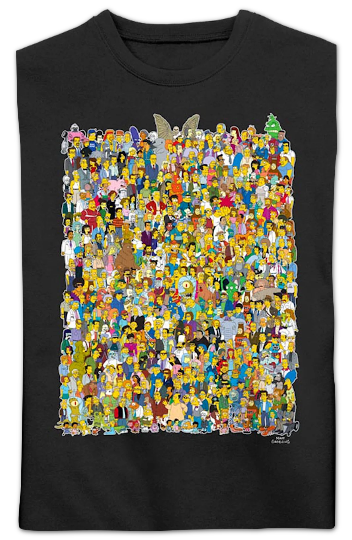Characters Collage Simpsons Sweatshirt - Image 2