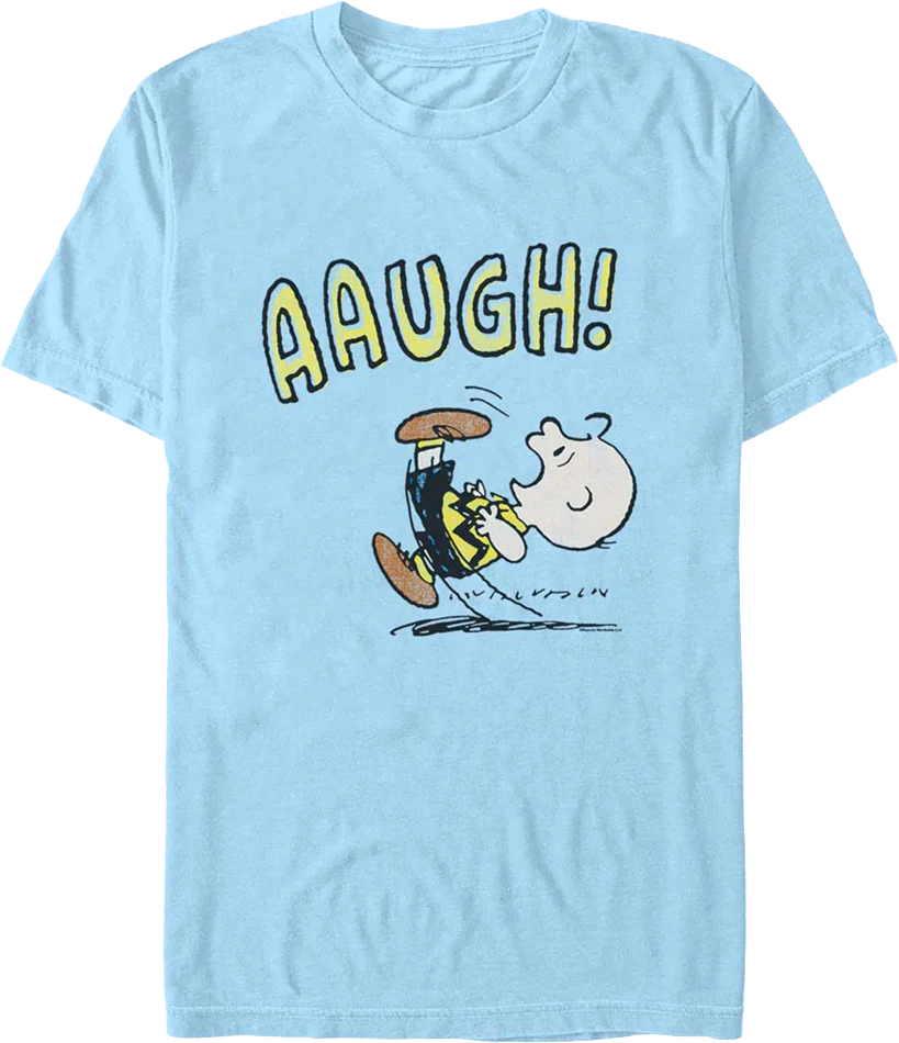 Charlie Brown Football Fail Peanuts T-Shirt