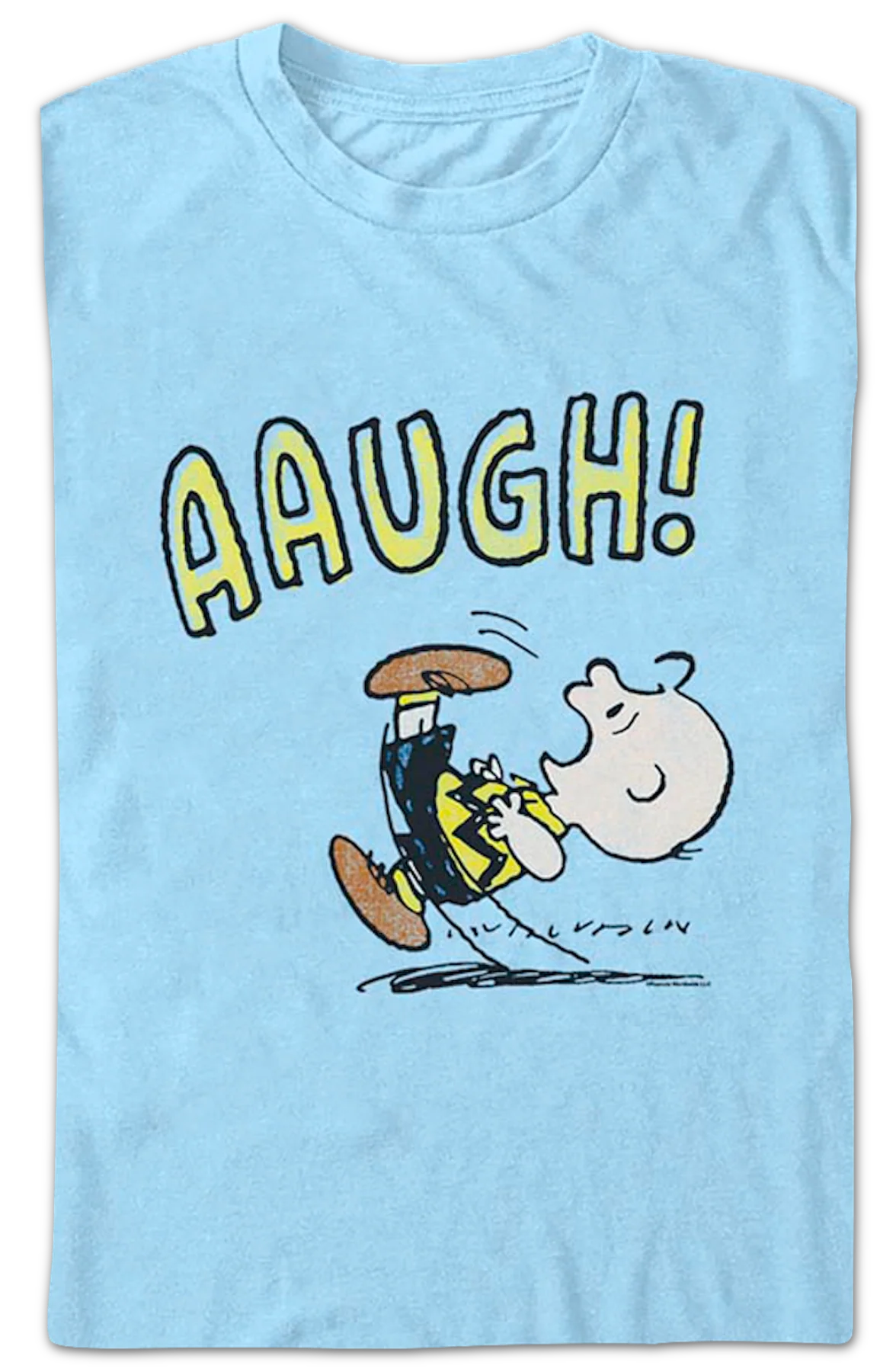 Charlie Brown Football Fail Peanuts T-Shirt - Image 2