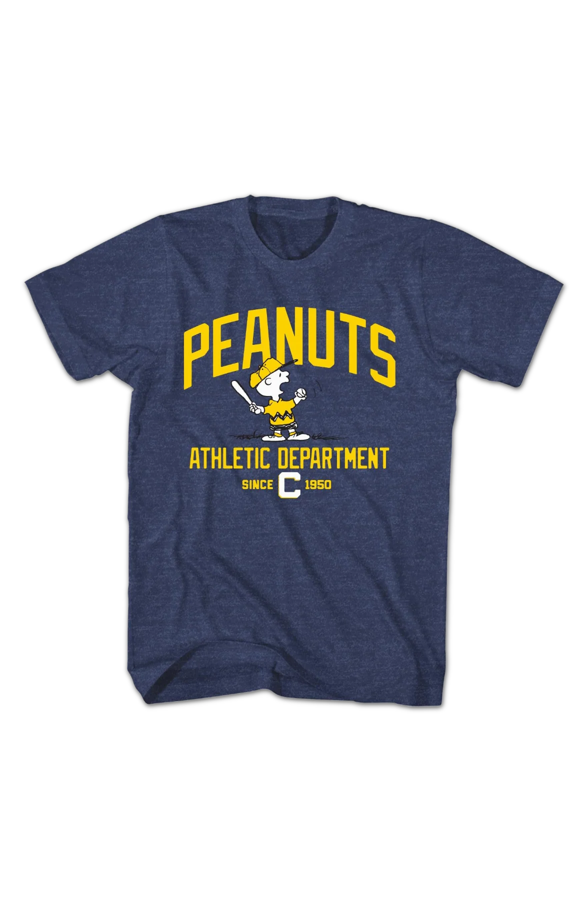 Charlie Brown Peanuts Athletic Department Since 1950 Peanuts T-Shirt - Image 2