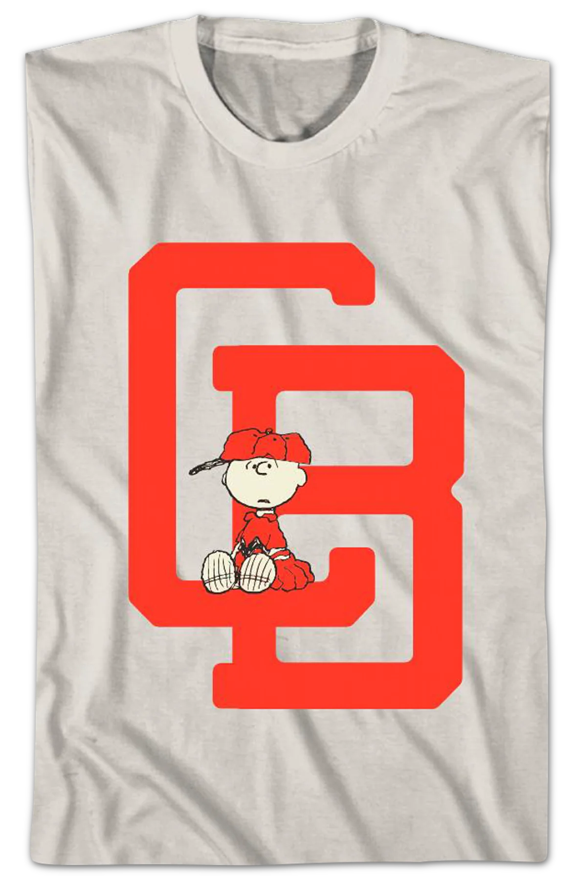 Charlie Brown Varsity Logo Peanuts T-Shirt - Image 2