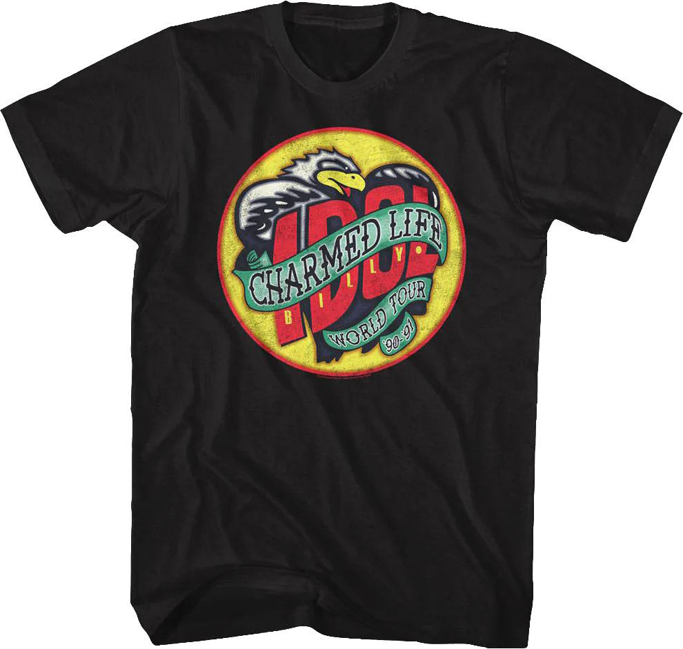 Charmed Life Billy Idol T-Shirt