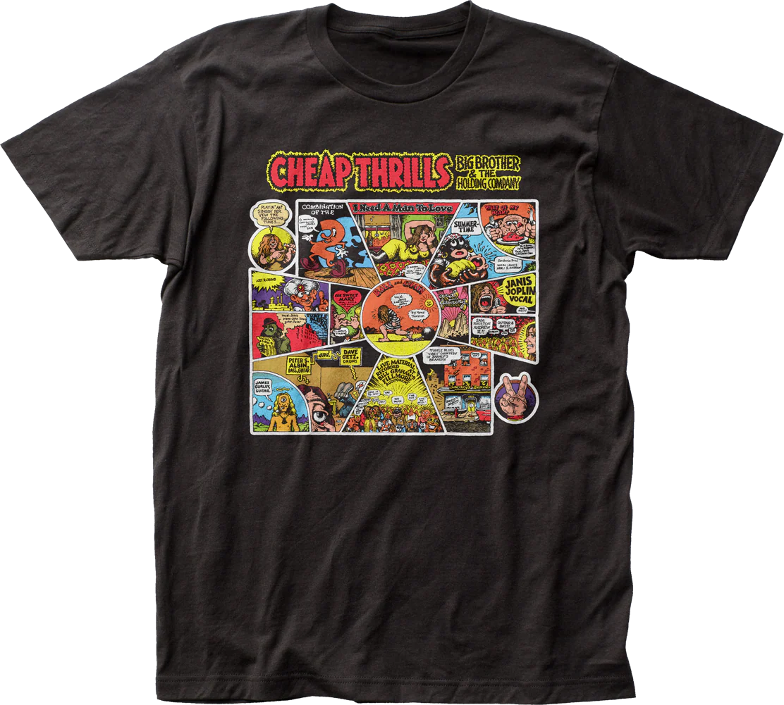Cheap Thrills Big Brother and the Holding Company T-Shirt
