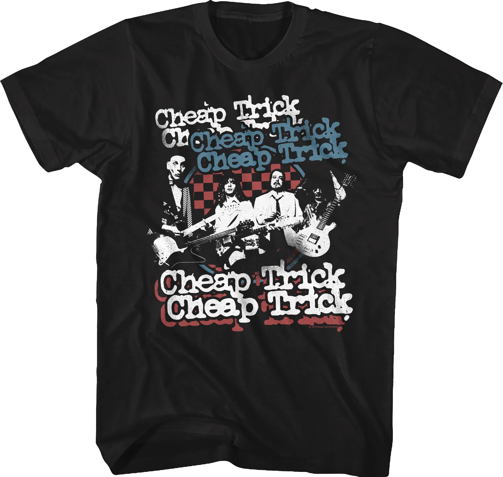 Checkerboard Cheap Trick T-Shirt
