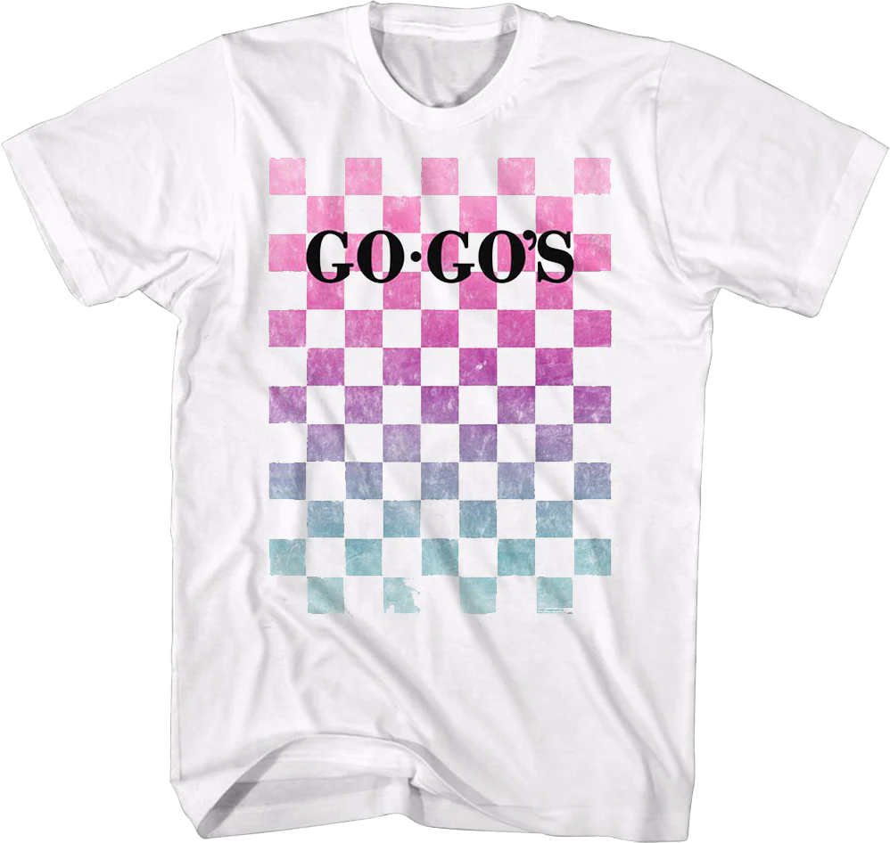 Checkerboard Go-Go's T-Shirt