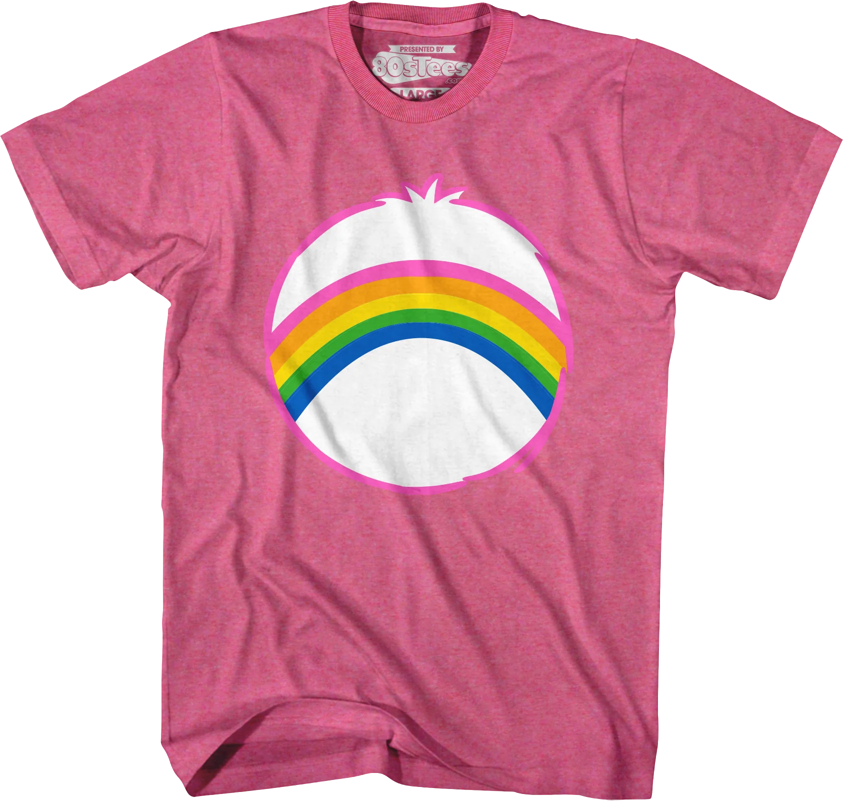 Cheer Bear Belly Badge Care Bears T-Shirt
