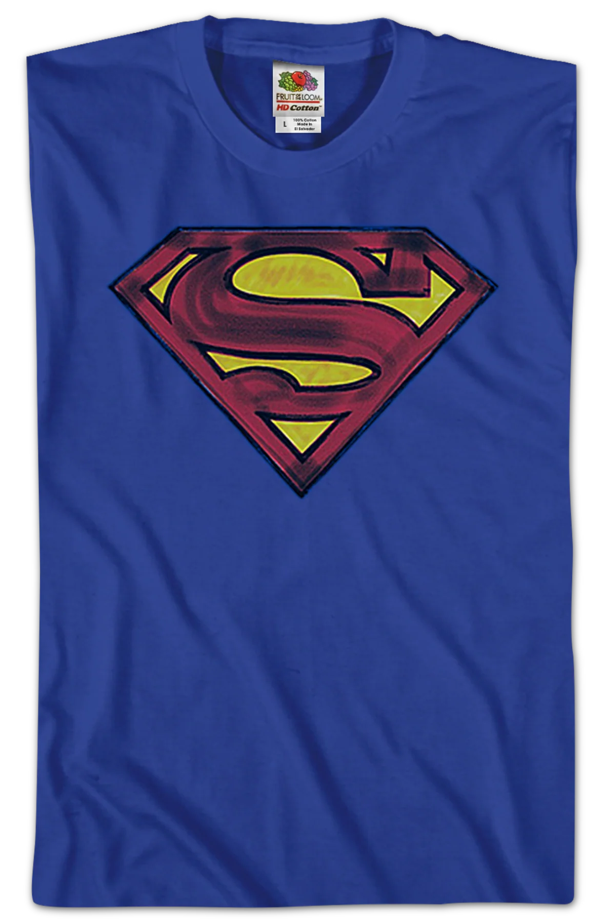 Chest Logo Superman T-Shirt - Image 2
