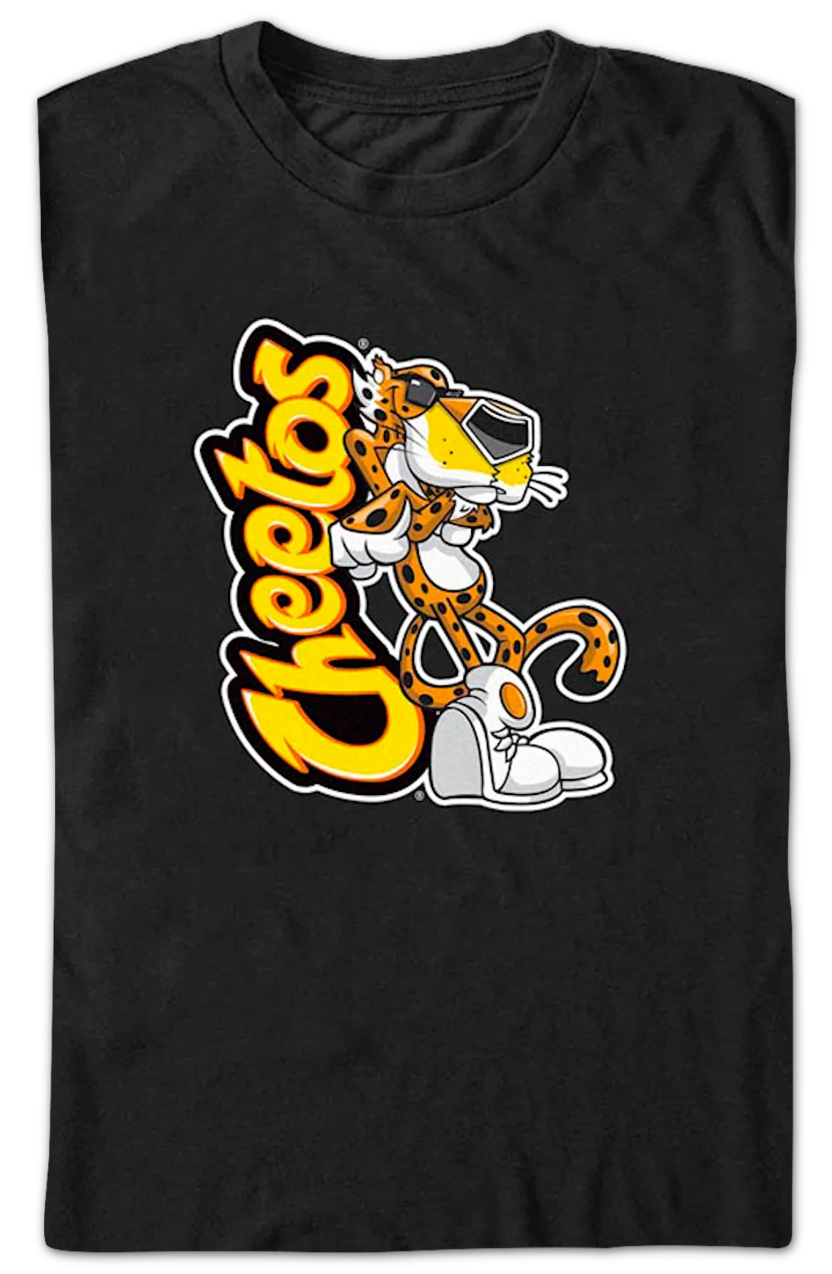 Chester Cheetah Leaning Pose Cheetos T-Shirt - Image 2