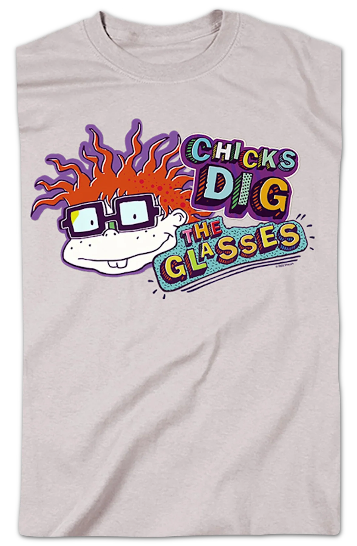 Chicks Dig The Glasses Rugrats T-Shirt - Image 2