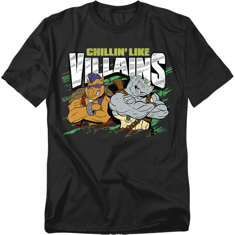Chillin' Like Villains Teenage Mutant Ninja Turtles T-Shirt