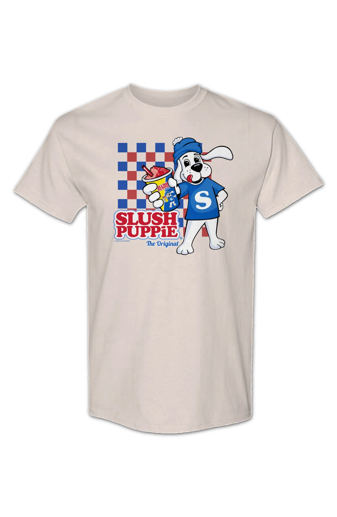 Chilly Dog Checkerboard Slush Puppie T-Shirt - Image 2