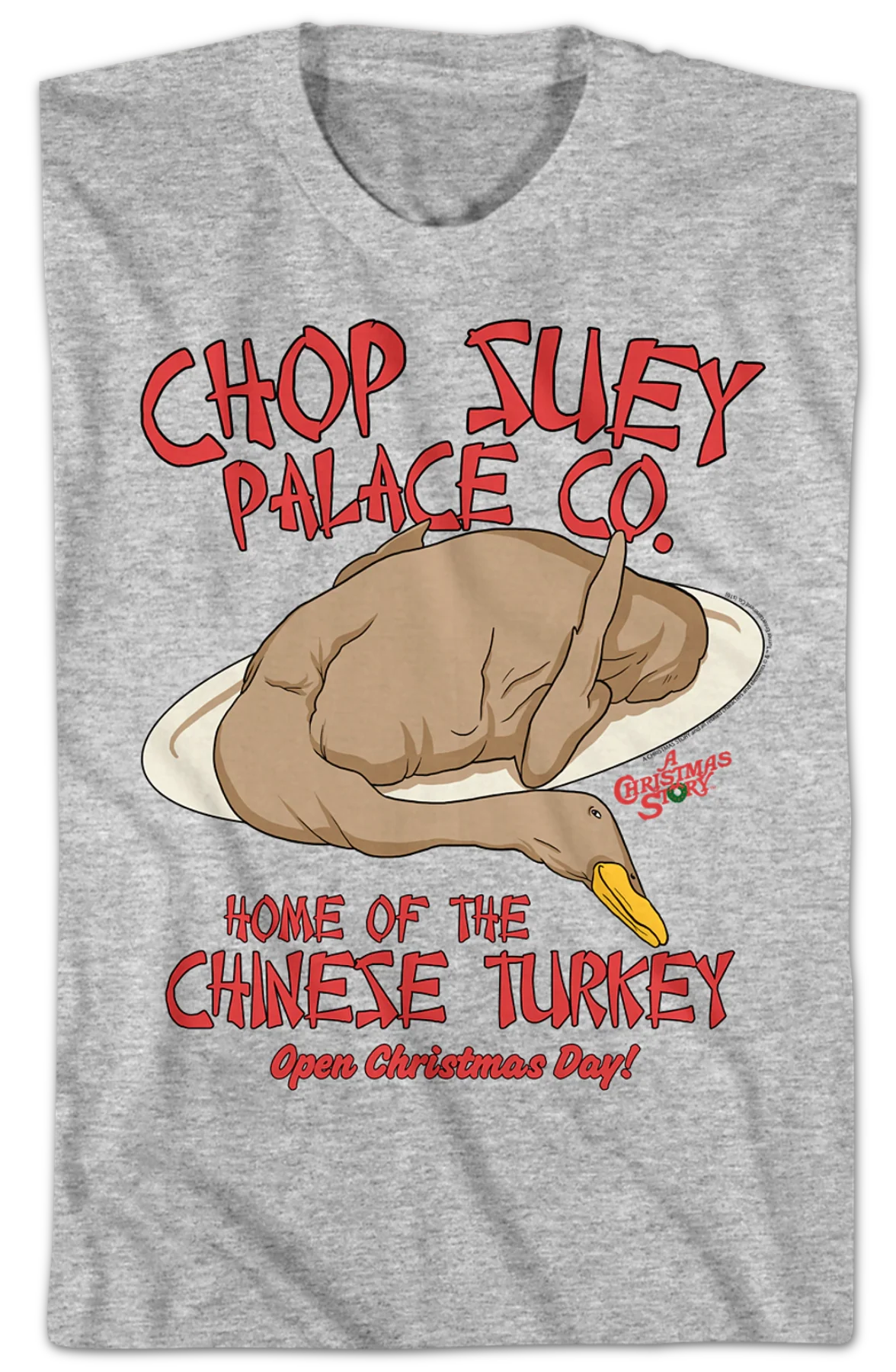 Chinese Turkey Christmas Story T-Shirt - Image 2