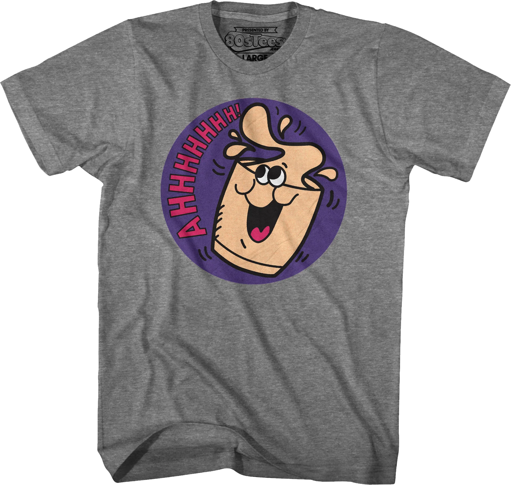 Chocolate Milk Scratch & Sniff Sticker T-Shirt - Image 11