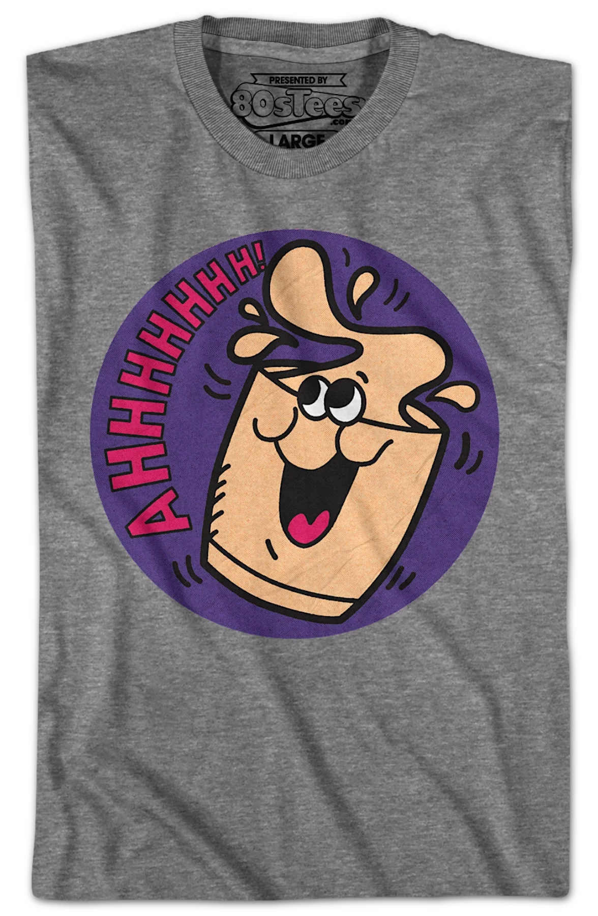 Chocolate Milk Scratch & Sniff Sticker T-Shirt - Image 2