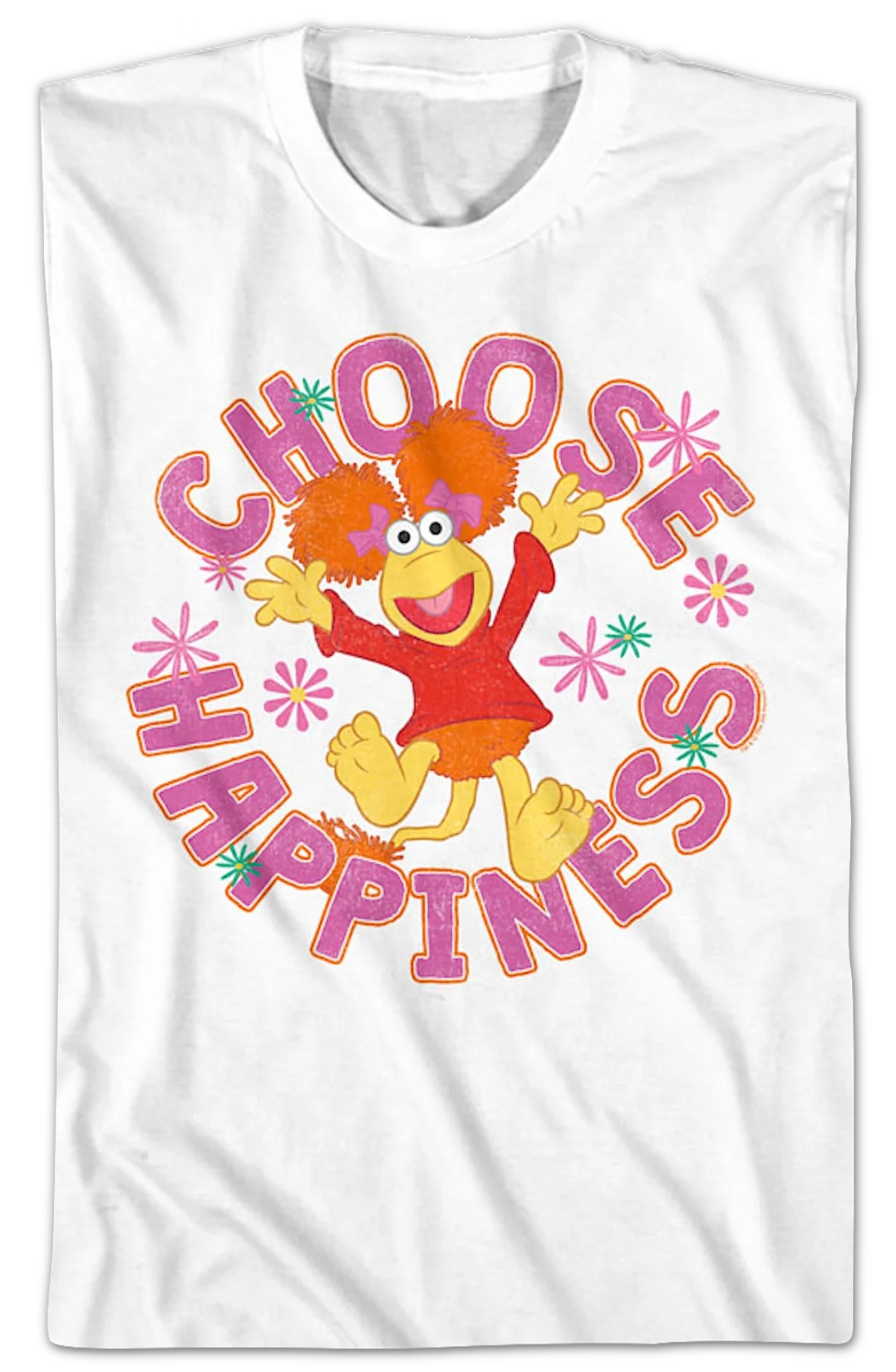 Choose Happiness Fraggle Rock T-Shirt - Image 2