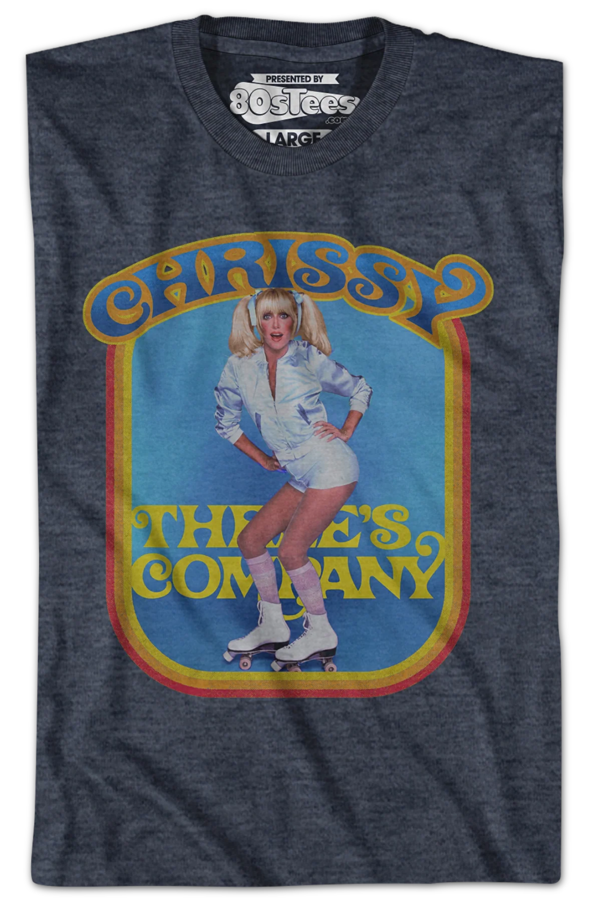 Chrissy Three's Company T-Shirt - Image 2