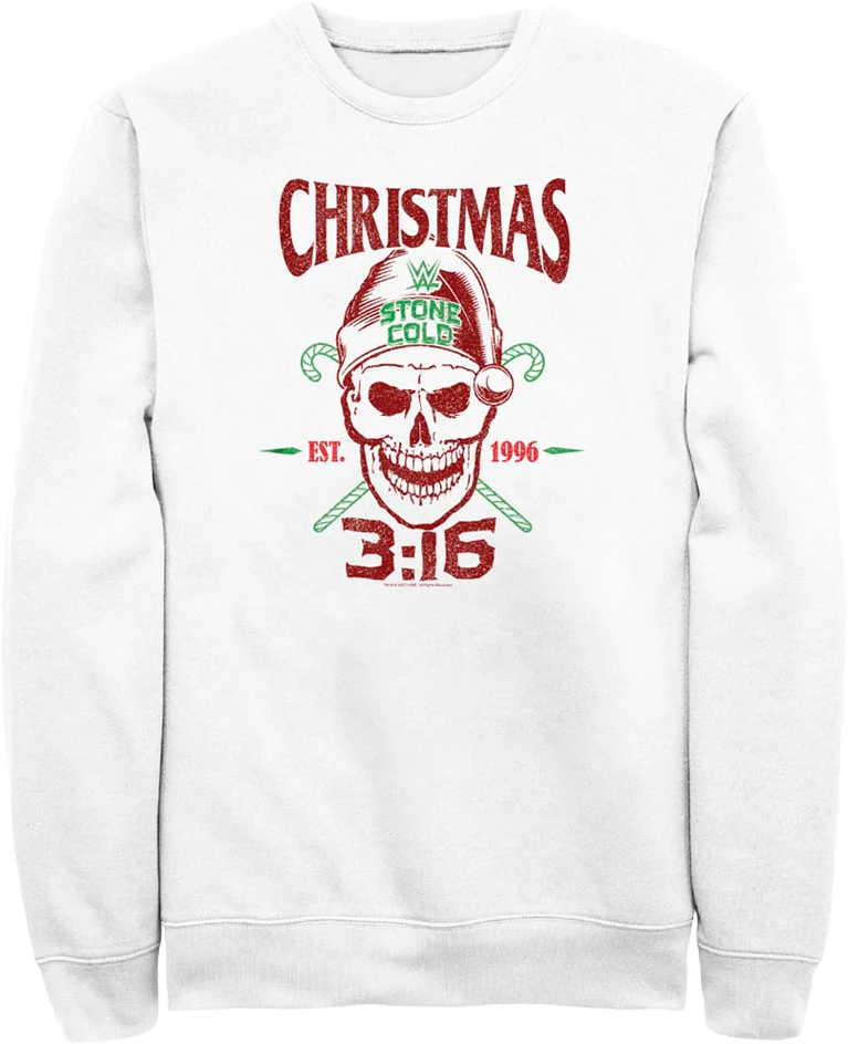 Christmas 3:16 Stone Cold Steve Austin Sweatshirt