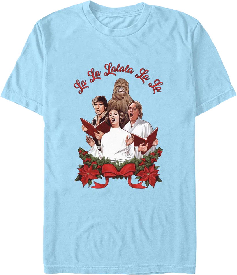 Christmas Carolers Star Wars T-Shirt