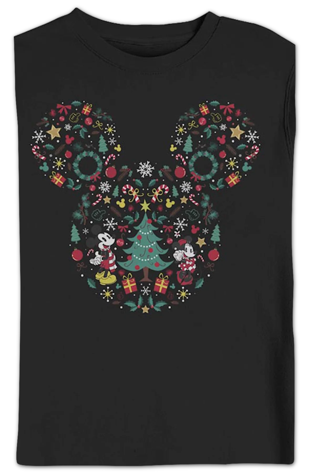 Christmas Design Mickey Mouse Sweatshirt - Image 2