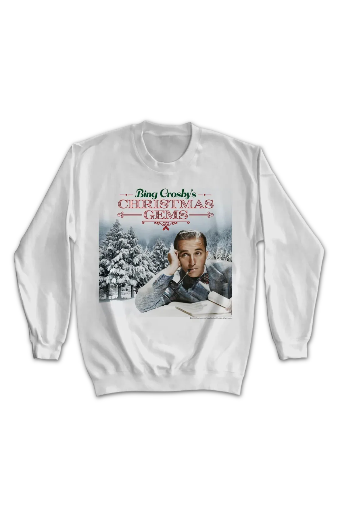 Christmas Gems Bing Crosby Sweatshirt - Image 2