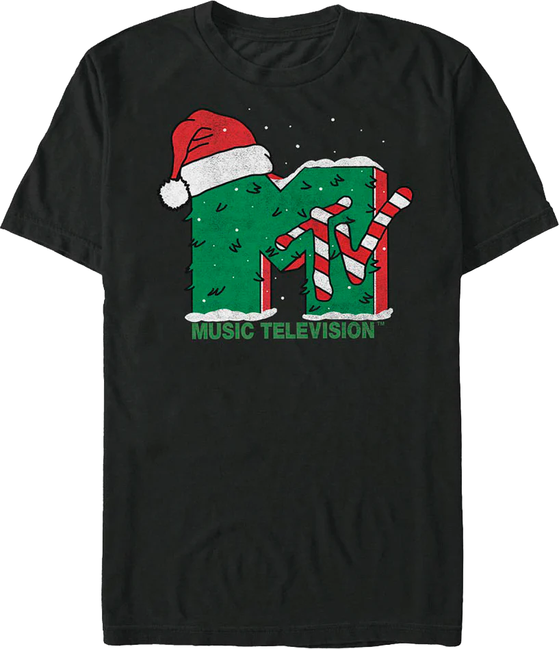 Christmas Logo MTV T-Shirt