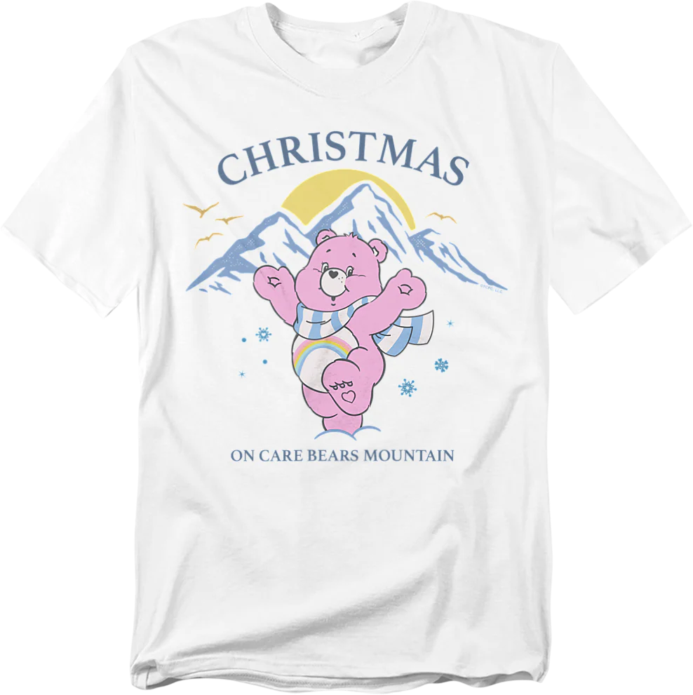 Christmas On Care Bears Mountain Care Bears T-Shirt