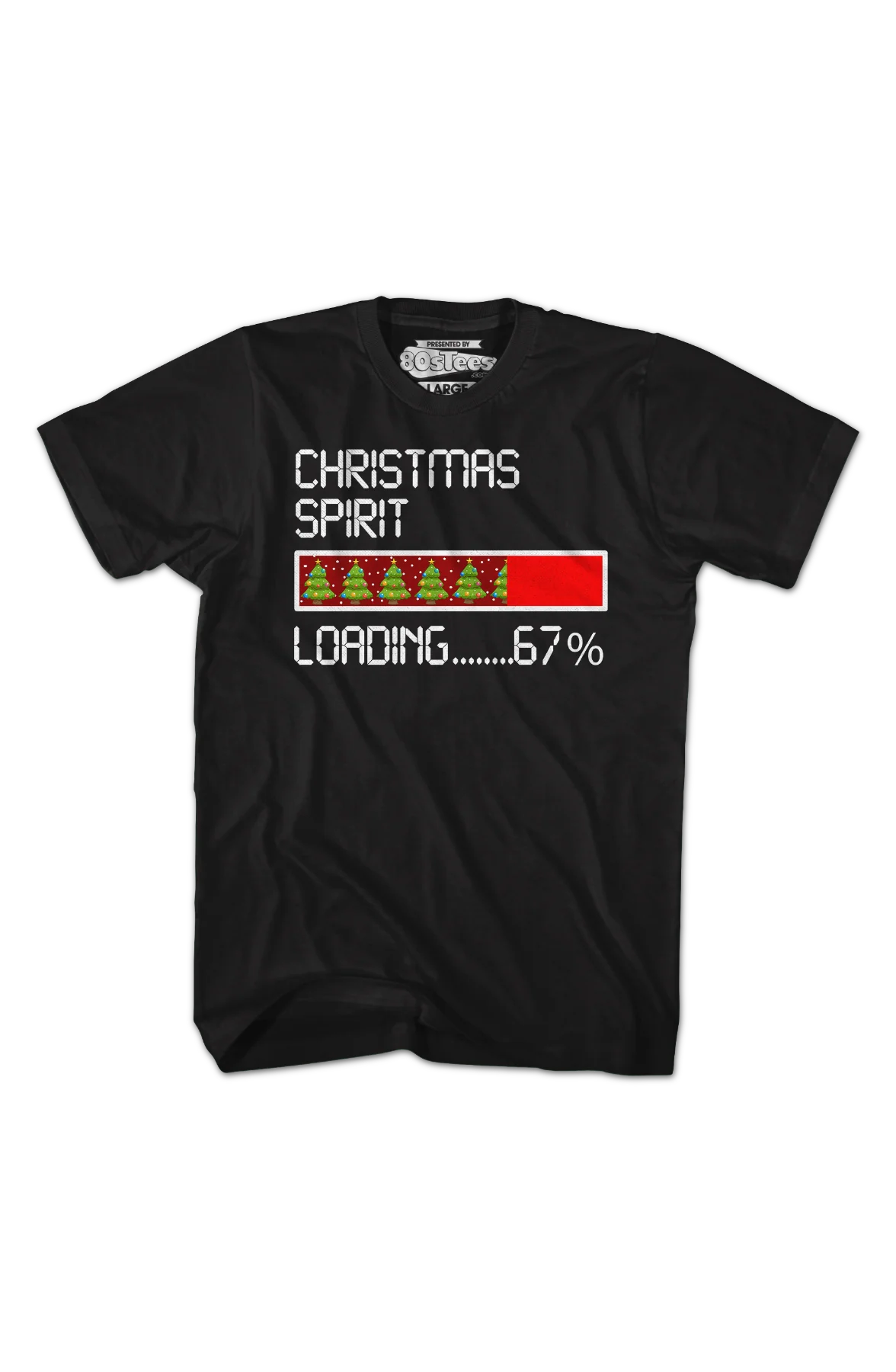 Christmas Spirit Loading T-Shirt - Image 2