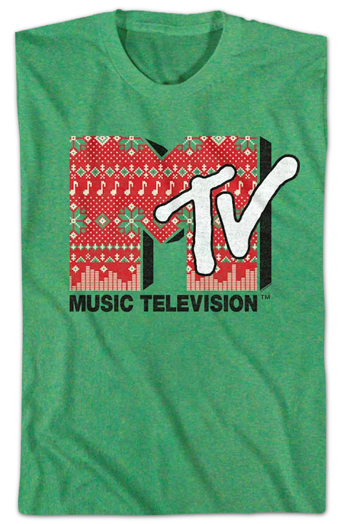 Christmas Sweater Logo MTV Shirt - Image 2