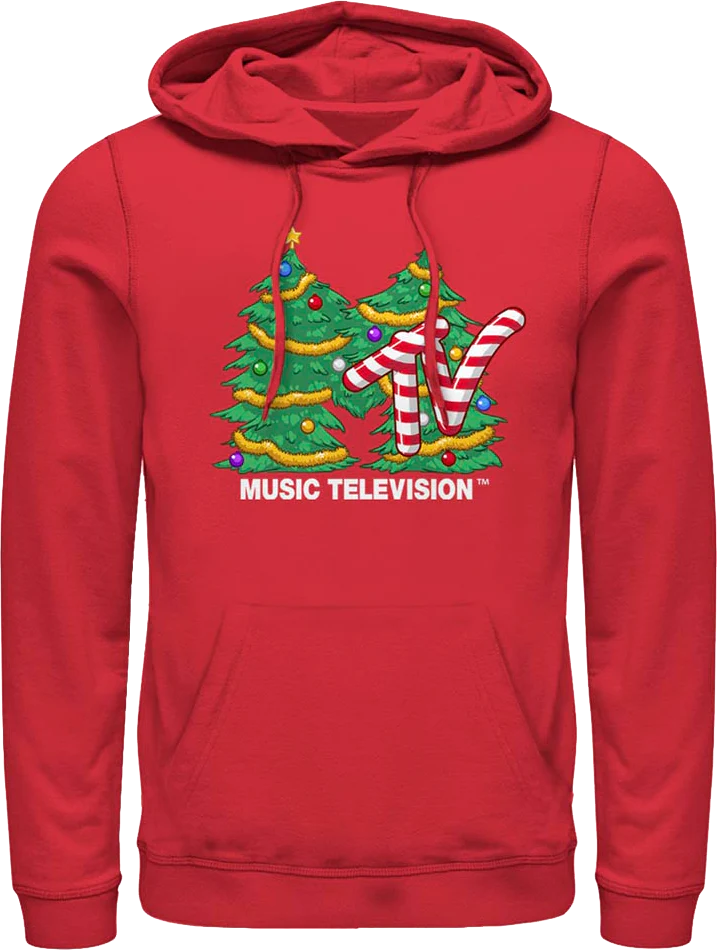 Christmas Tree Logo MTV Hoodie