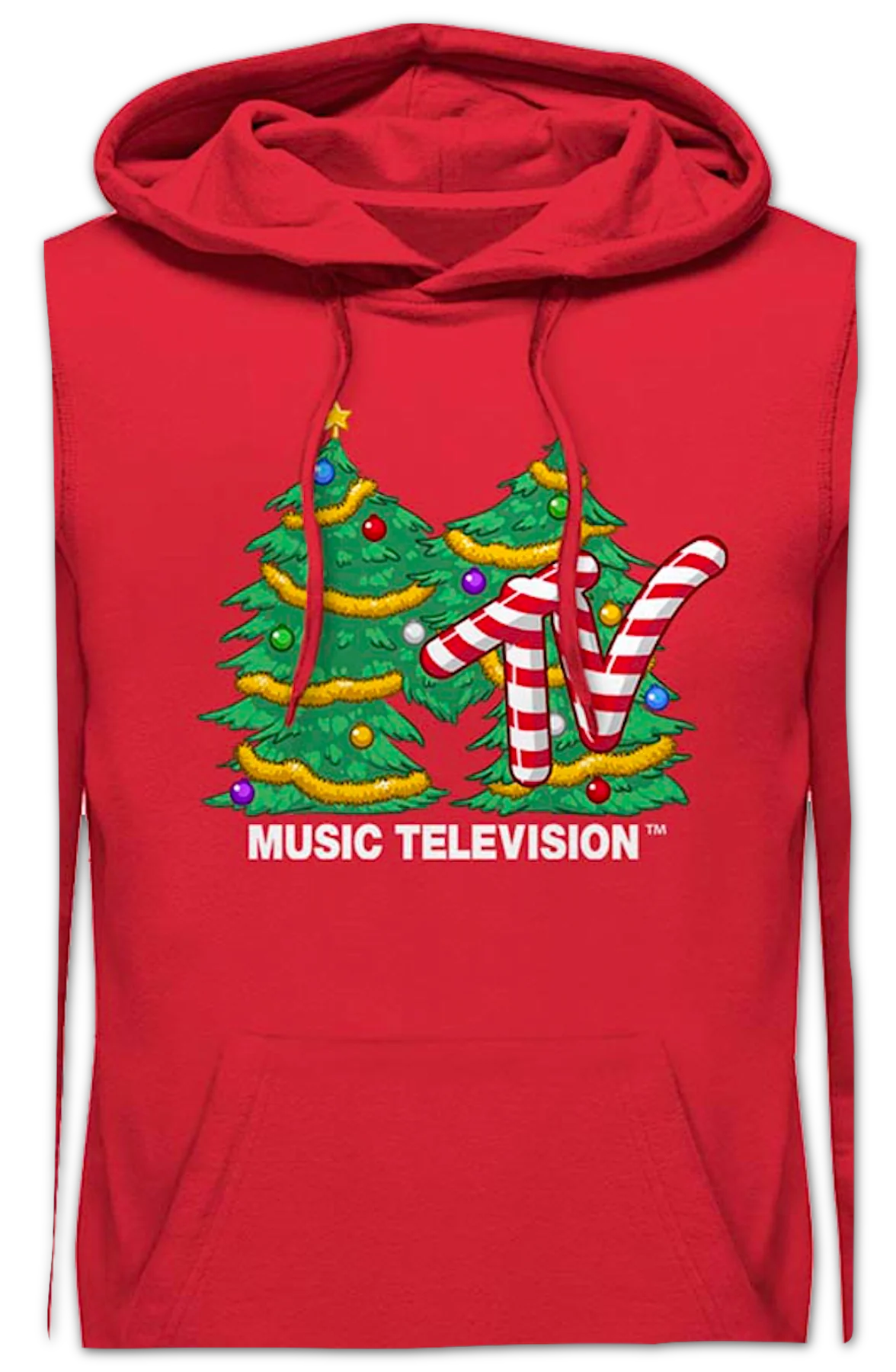 Christmas Tree Logo MTV Hoodie - Image 2