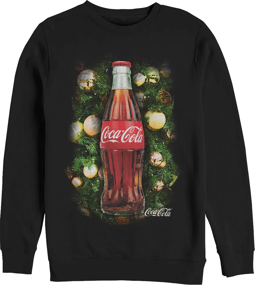 Christmas Tree Ornament Coca-Cola Sweatshirt