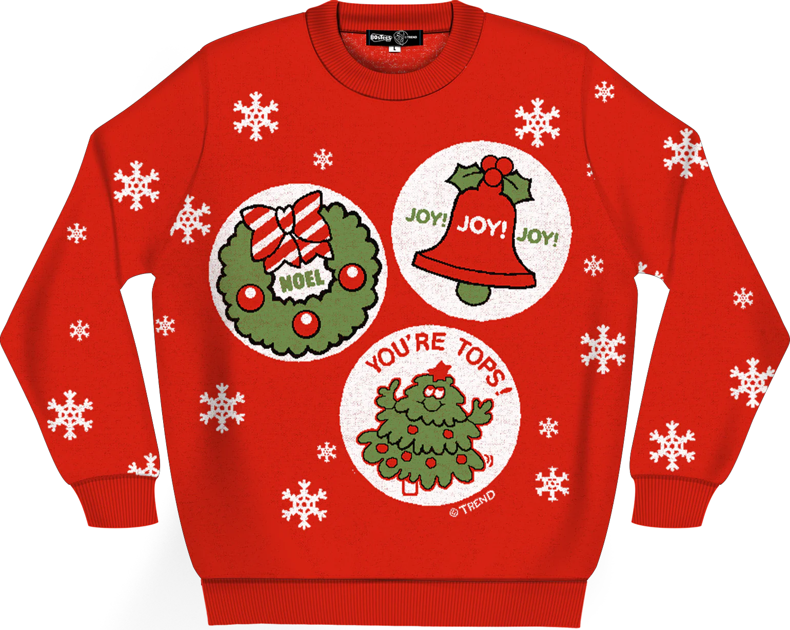 Christmas Trio Scratch N Sniff Knitted Sweater
