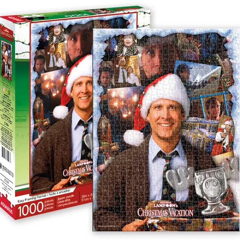 Christmas Vacation Collage 1000 Piece Puzzle