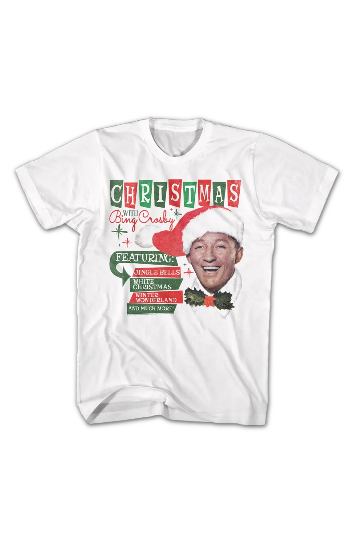 Christmas With Bing Crosby T-Shirt - Image 2