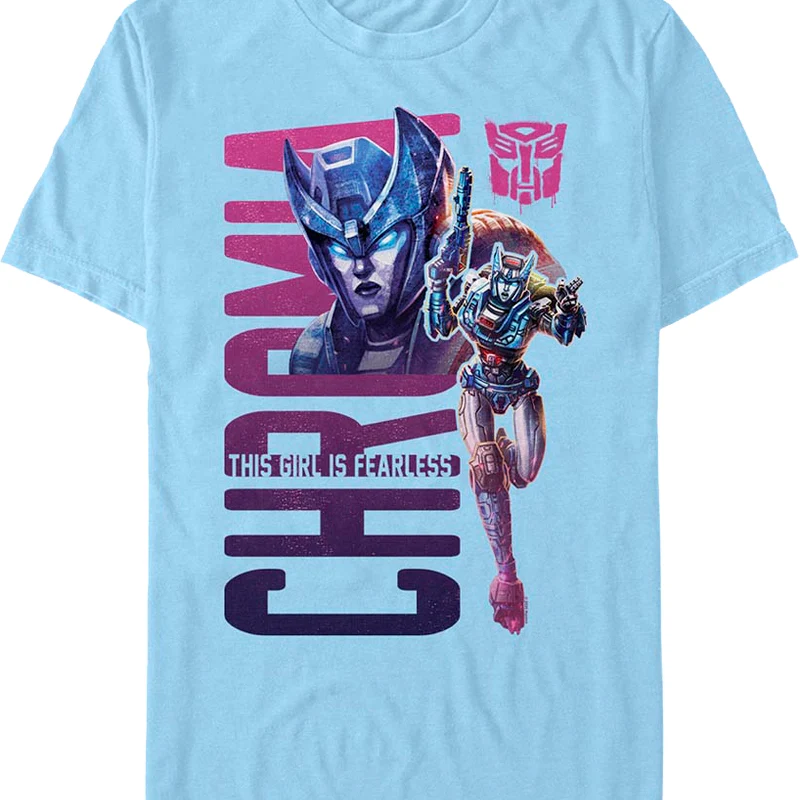 Chromia This Girl Is Fearless Transformers T-Shirt
