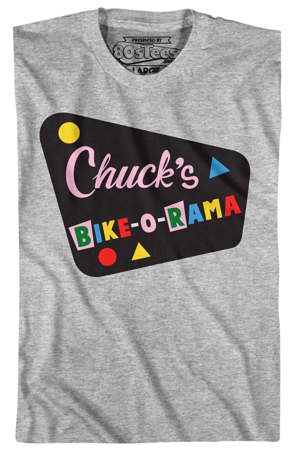 Chuck's Bike-O-Rama Pee-Wee's Big Adventure T-Shirt - Image 2