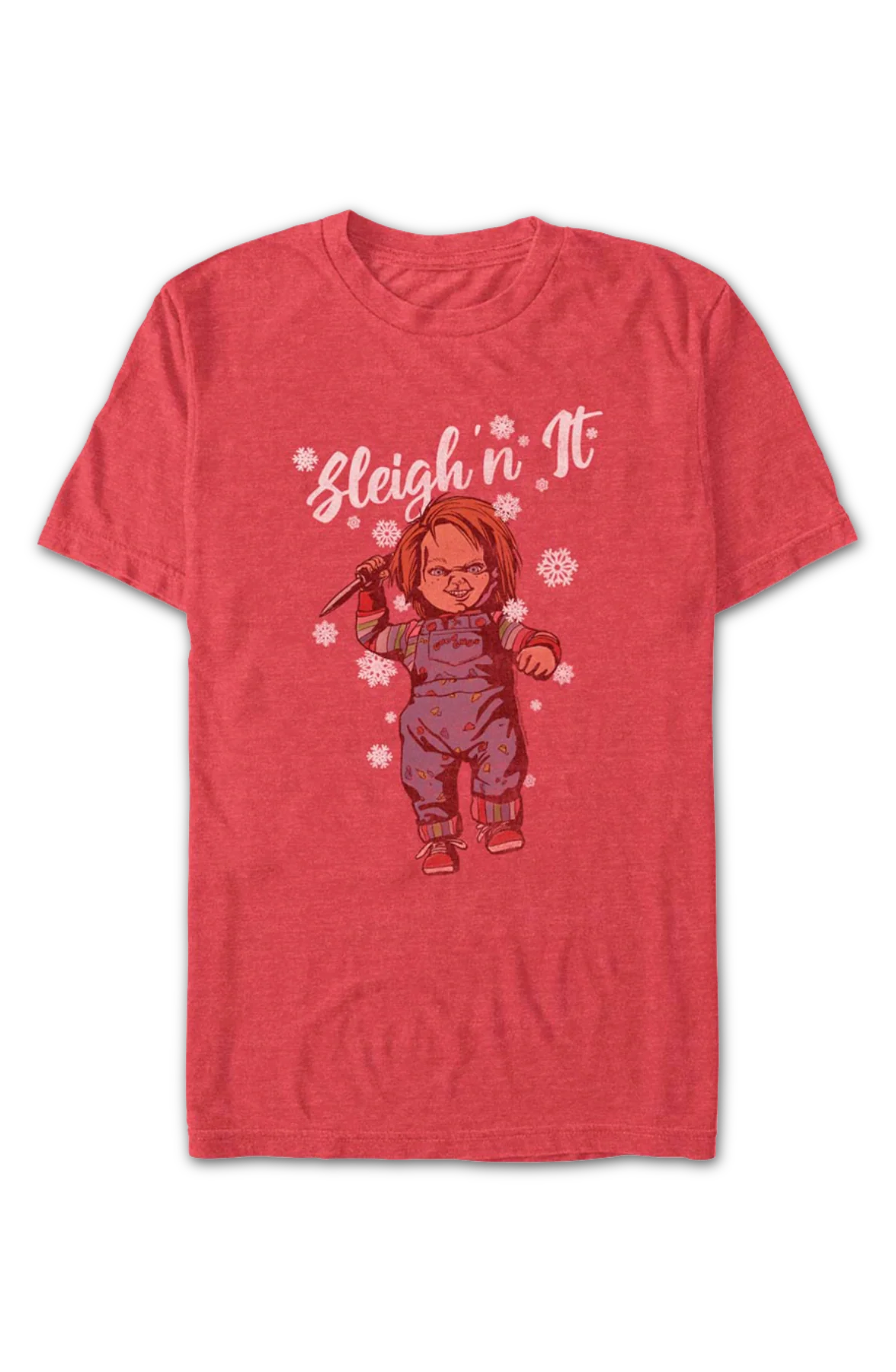 Chucky Sleigh'n It Child's Play T-Shirt - Image 2