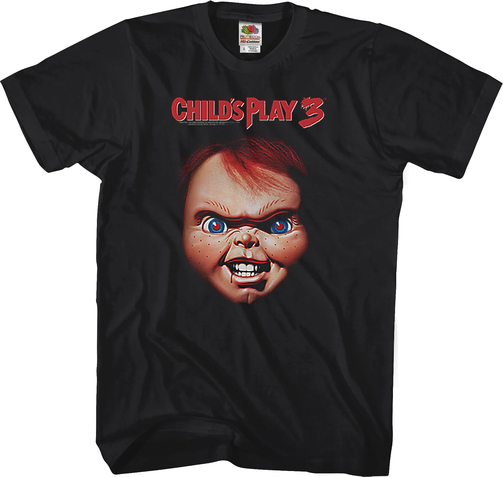 Chucky's Face Child's Play 3 T-Shirt