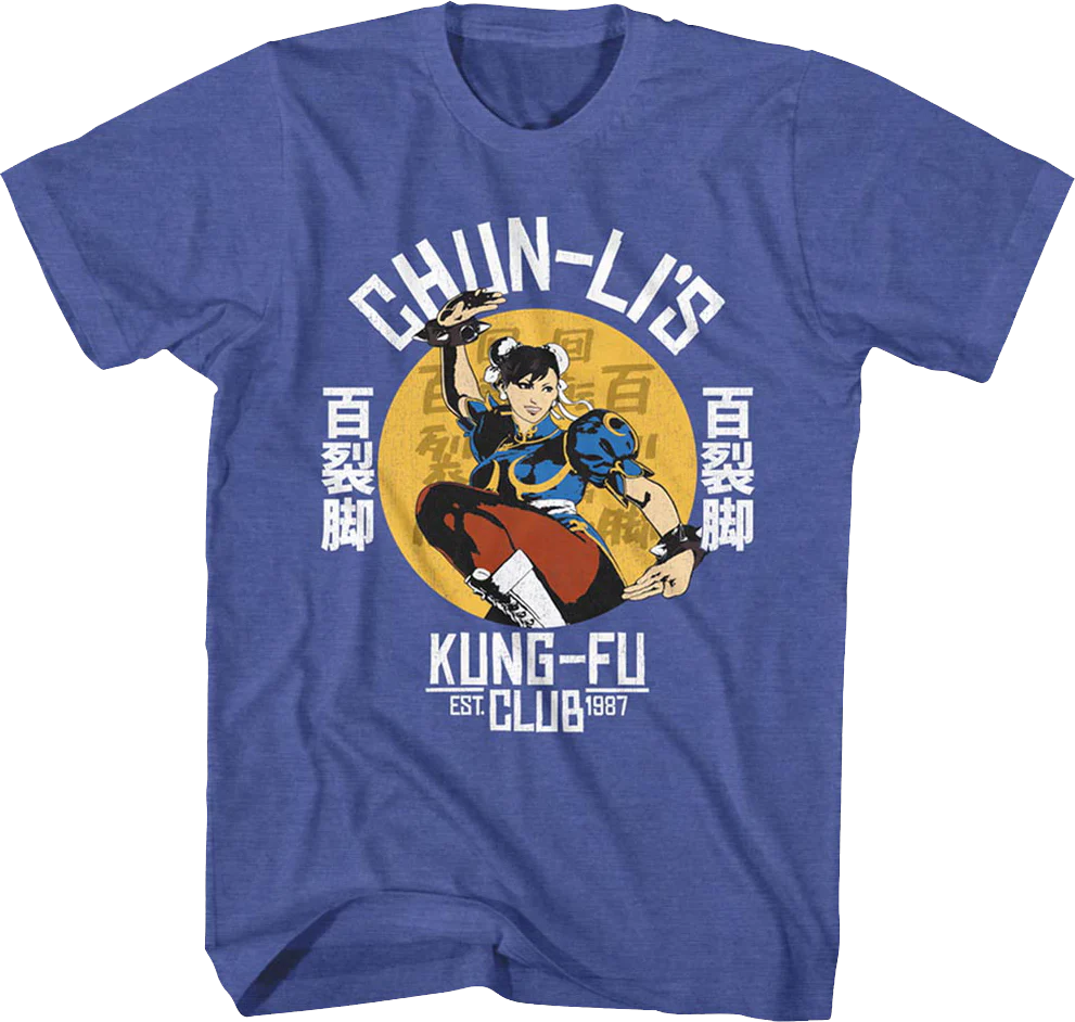 Chun-Li's Kung-Fu Club Street Fighter T-Shirt