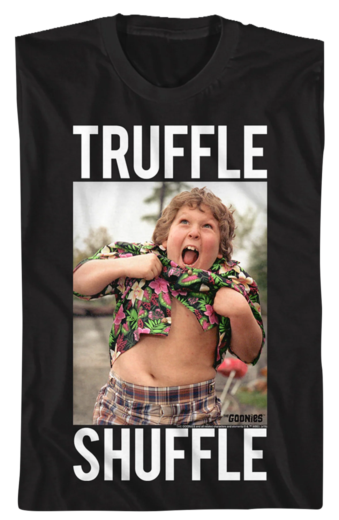 Chunk's Truffle Shuffle Goonies T-Shirt - Image 2