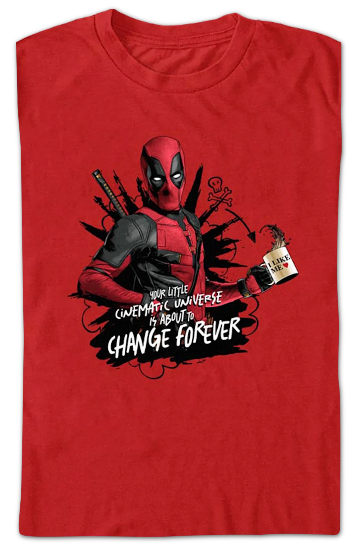 Cinematic Universe Deadpool & Wolverine Marvel Comics T-Shirt - Image 2