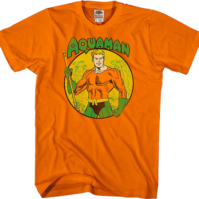 Circle Aquaman T-Shirt - Image 2