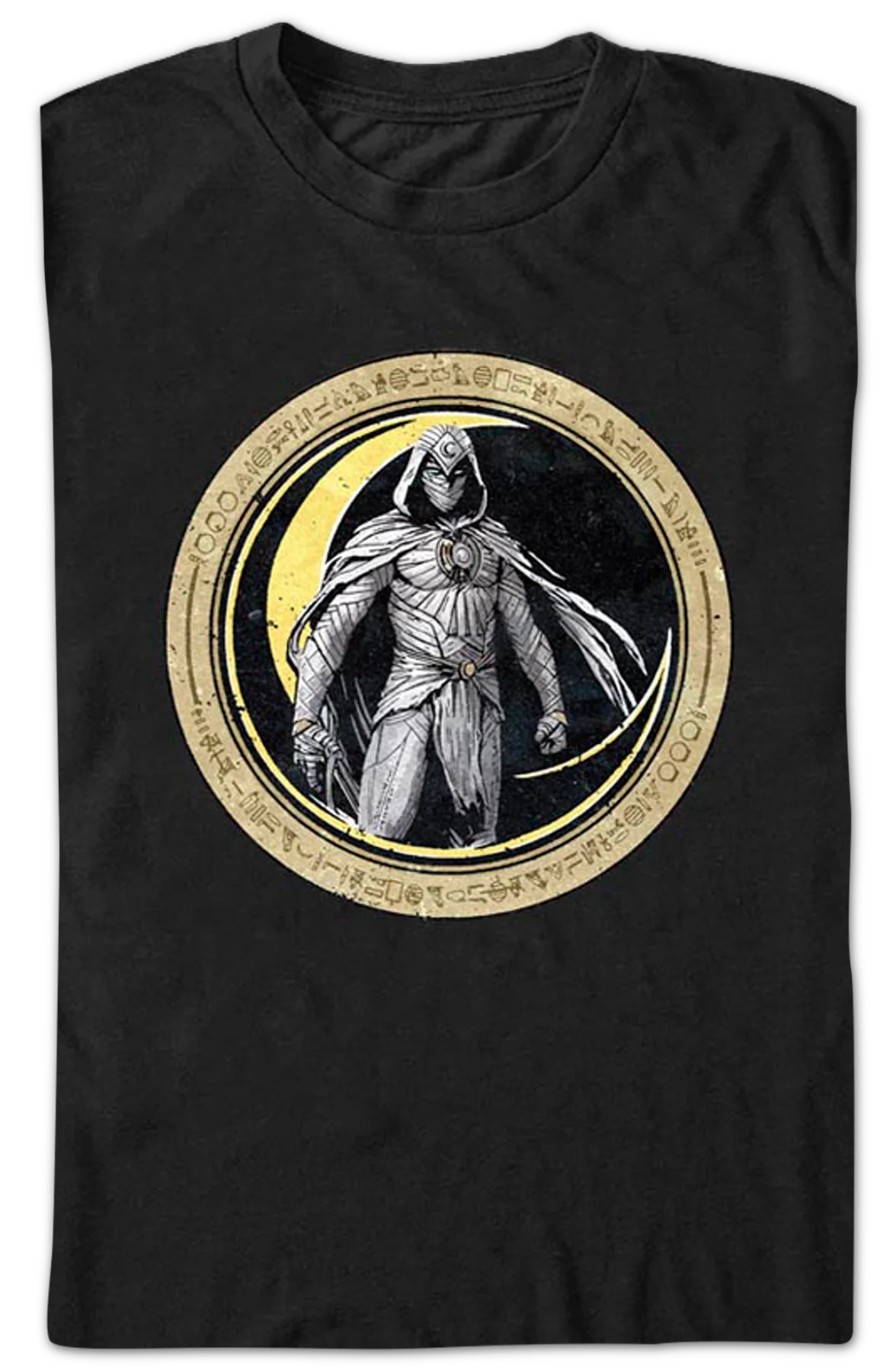 Circle Badge Moon Knight T-Shirt - Image 2