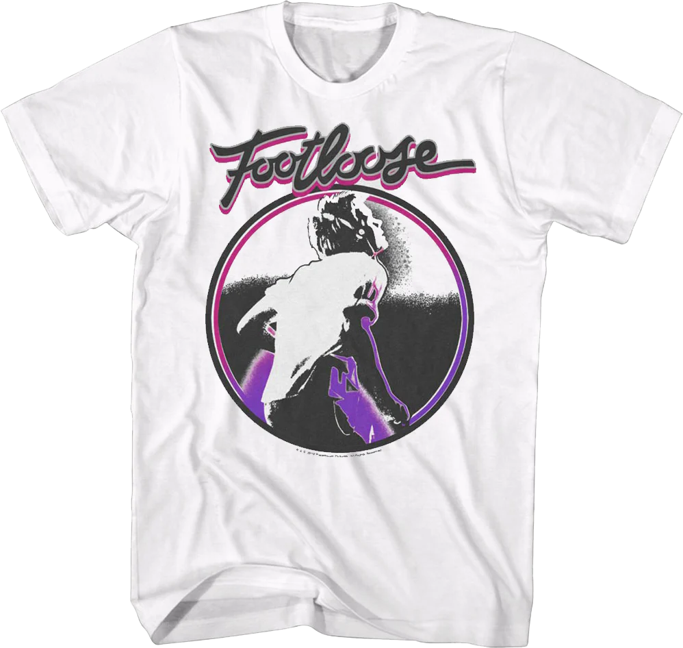 Circle Poster Footloose T-Shirt