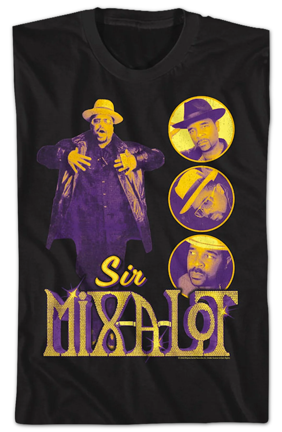 Circles Collage Sir Mix-a-Lot T-Shirt - Image 2