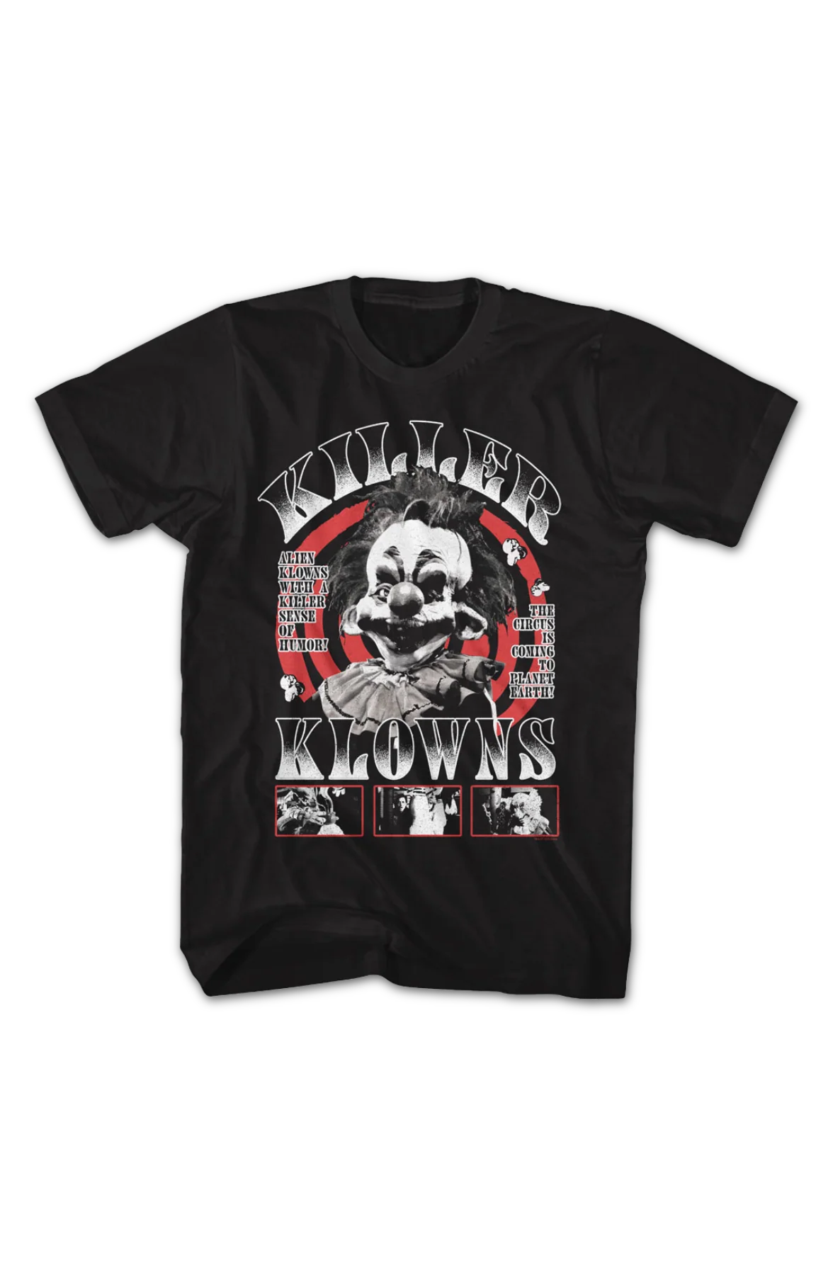 Circus Poster Killer Klowns From Outer Space T-Shirt - Image 2